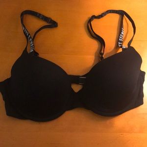 Victoria Secret Black Padded Bra 34C